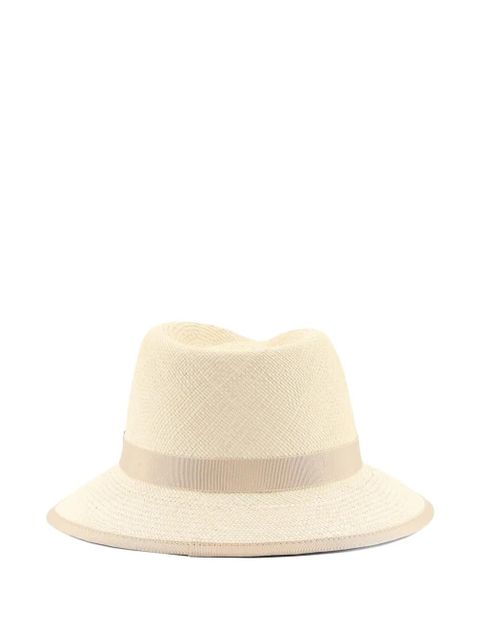 Max Mara ribbon-trim hat - Neutrals - zdjęcie produktu nr 2
