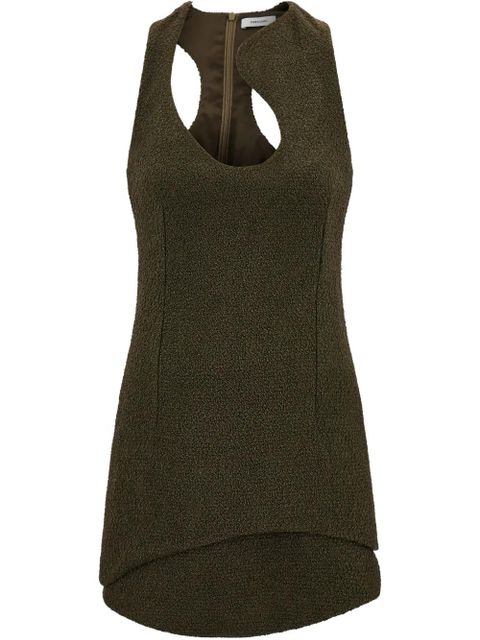 Ferragamo bouclé mini dress - Green - zdjęcie produktu nr 1