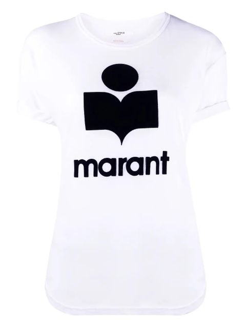 MARANT ÉTOILE Koldi T-shirt - White - zdjęcie produktu nr 1