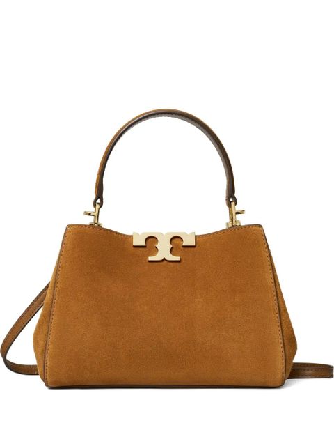 Tory Burch mini Eleanor suede satchel bag - Brown - zdjęcie produktu nr 1