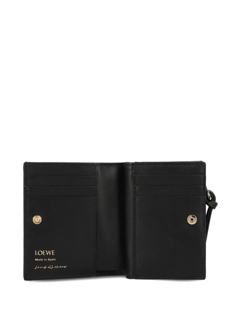LOEWE panelled leather wallet - Black