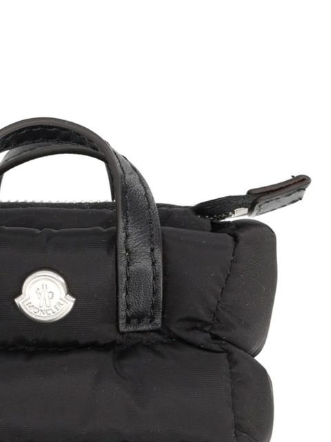 Moncler quilted keychain - Black - zdjęcie produktu nr 2