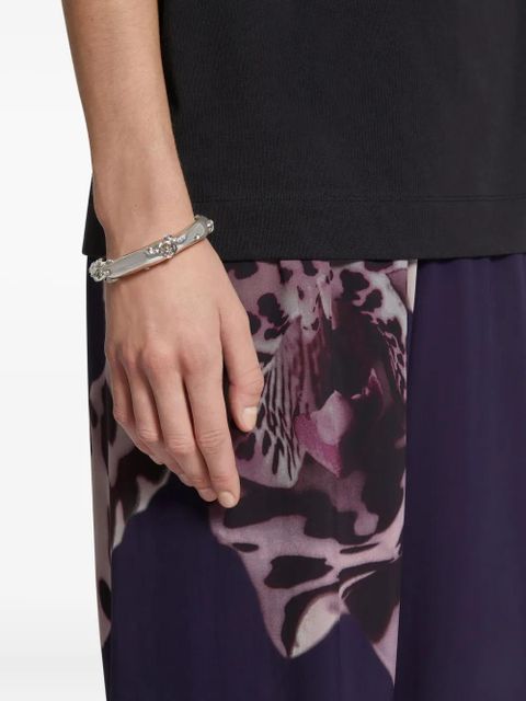 DRIES VAN NOTEN embellished bracelet - Silver - zdjęcie produktu nr 2