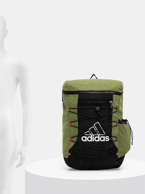 adidas Originals plecak kolor zielony duży wzorzysty KC8729