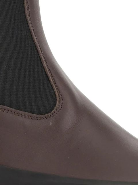 Le Monde Beryl round-toe chunky-sole chelsea boots - Brown