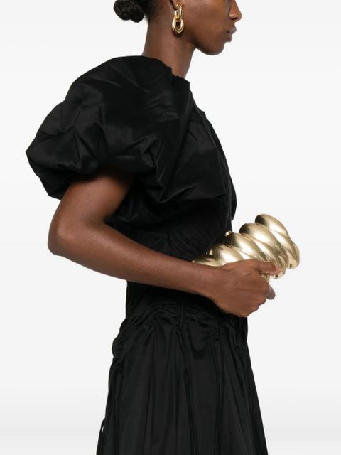 Simkhai Reya twisted clutch bag - Gold - zdjęcie produktu nr 2