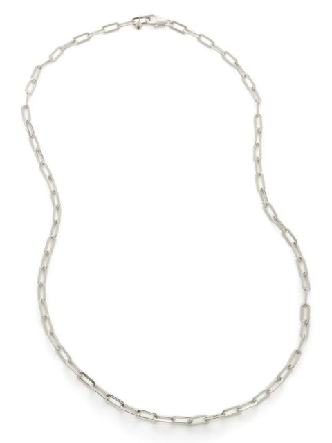 Monica Vinader recycled sterling-silver paperclip-chain necklace - zdjęcie produktu nr 1