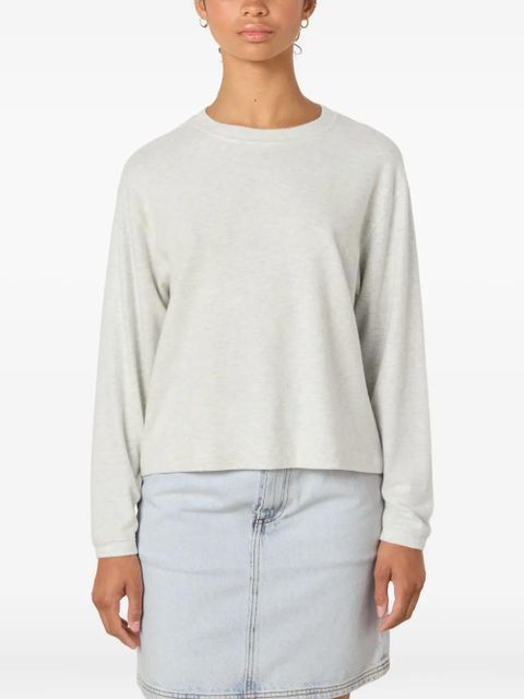 American Vintage long-sleeved boat-neck ypawood T-shirt - Grey - zdjęcie produktu nr 2