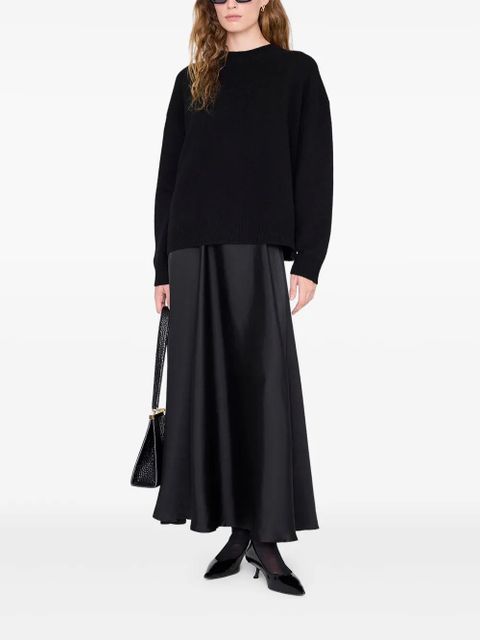 ANINE BING Christina maxi skirt - Black - zdjęcie produktu nr 1