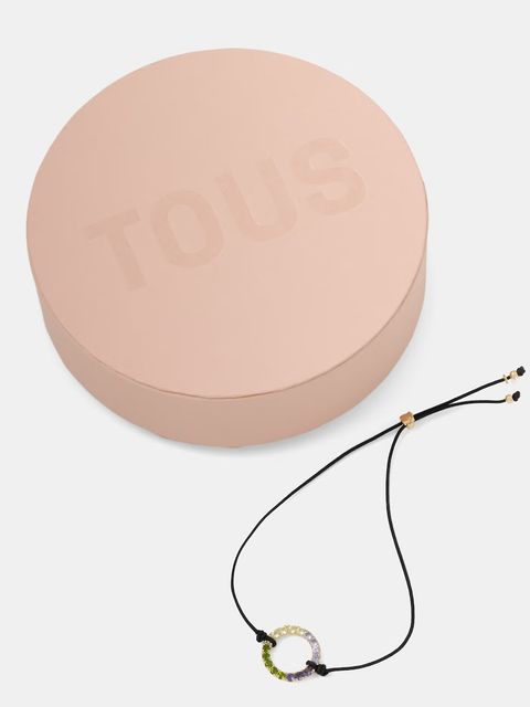 Tous bransoletka srebrna pozłacana