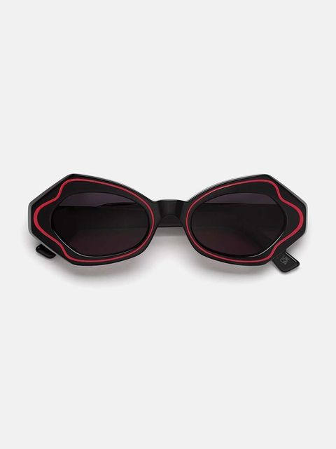 Marni okulary przeciwsłoneczne Unlahand kolor czarny EYMRN00064 001 N9L