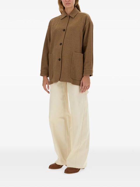 Max Mara Eligio patch-pocket coat - Brown - zdjęcie produktu nr 2