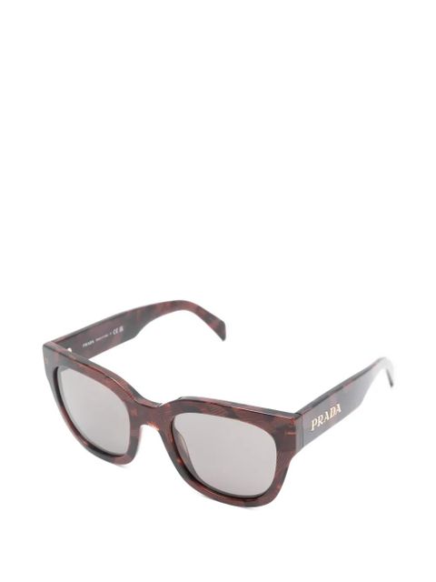 Prada Eyewear patterned sunglasses - Brown - zdjęcie produktu nr 2