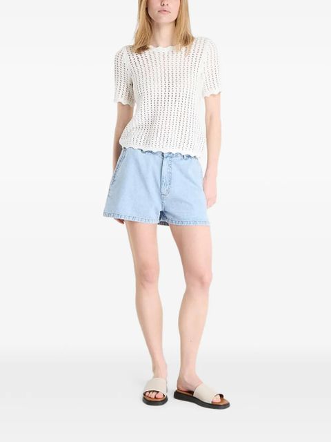 Carhartt WIP Lova light-wash denim shorts - Blue