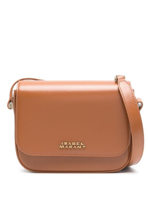 ISABEL MARANT logo-lettering cross body bag - Brown - zdjęcie produktu nr 1