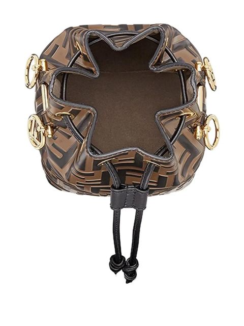FENDI mini Mon Tresor bucket bag - Brown