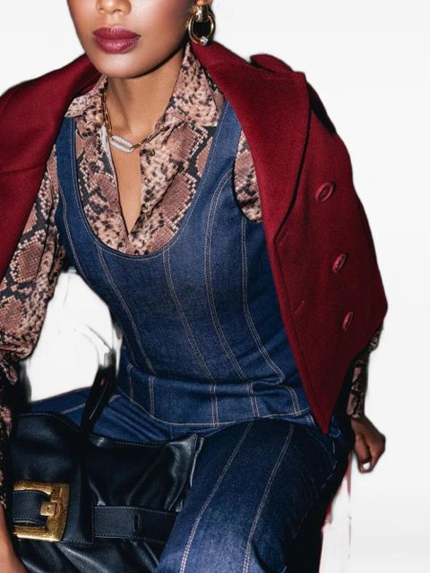 Simkhai Lachlan denim top - Blue