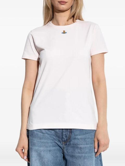 Vivienne Westwood Orb Peru embroidered T-shirt - White