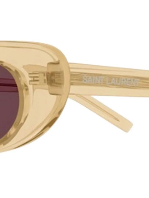 Saint Laurent Eyewear cat eye-frame sunglasses - Neutrals - zdjęcie produktu nr 2