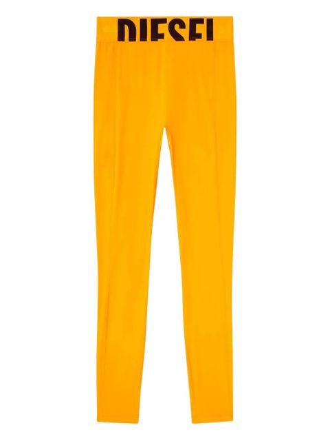 Diesel Adeline-D-Pop logo-detail trousers - Orange - zdjęcie produktu nr 1
