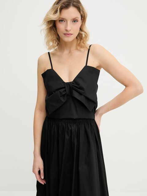 Answear.LAB komplet bawełniany damski kolor czarny