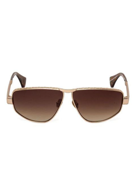 Vivienne Westwood geometric-frame sunglasses - Gold - zdjęcie produktu nr 1