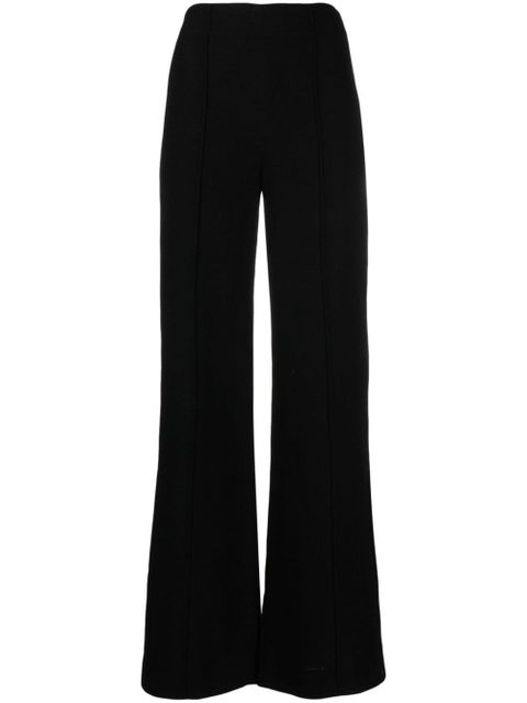 Chloé high-waist flared trousers - Black