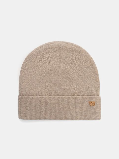 Weekend Max Mara czapka kaszmirowa CAIMANONEW kolor beżowy 2525576015600 - zdjęcie produktu nr 1