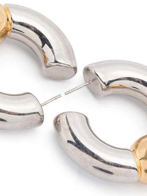 Jean Paul Gaultier The Tube earrings - Silver