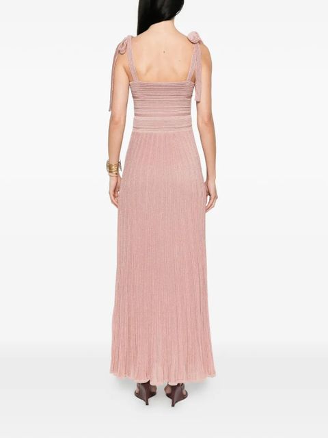 ZIMMERMANN tie strap dress - Pink