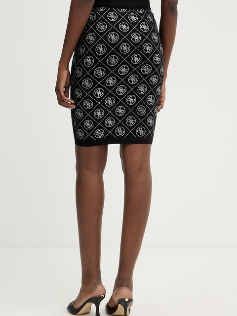 Guess spódnica z domieszką wełny 4G - zdjęcie produktu nr 2