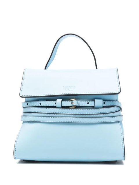 Moschino buckle-strap mini bag - Blue - zdjęcie produktu nr 1
