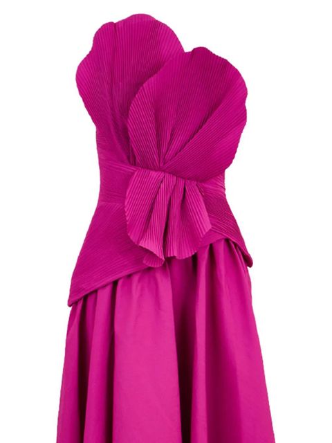 Acler Sageston pleated gown - Purple