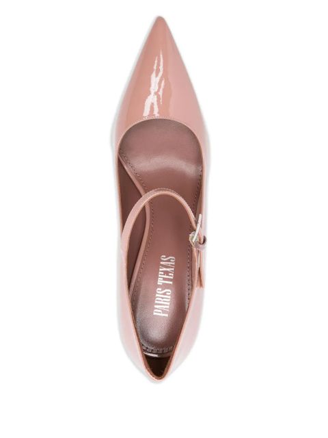 Paris Texas 90mm Lidia patent leather ankle-strap pumps - Pink