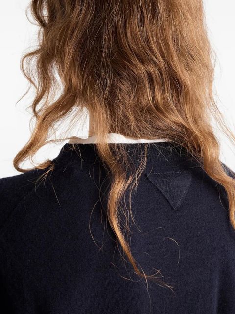 Prada crew-neck cashmere sweater - Blue