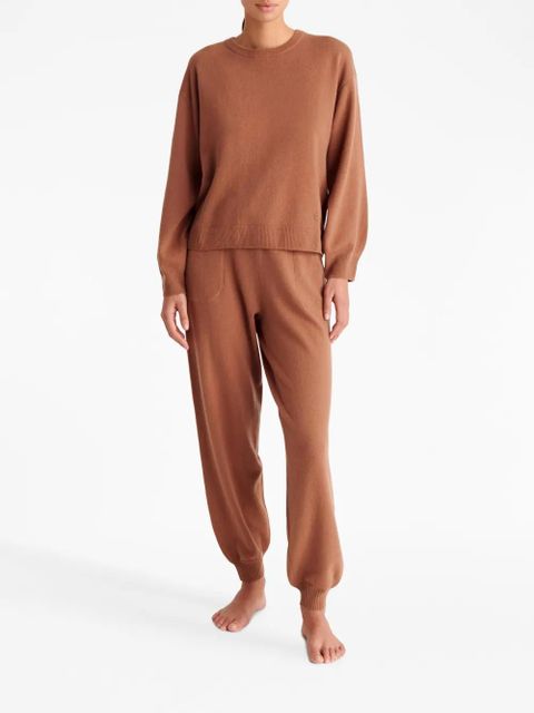 ERES knitted track pants - Brown - zdjęcie produktu nr 2