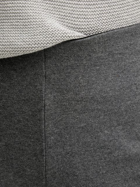 Marc O'Polo spodnie damskie kolor szary proste high waist M10303219055