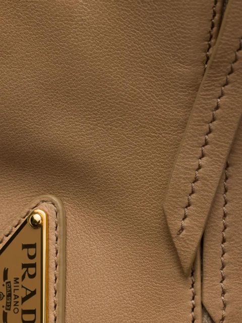 Prada Explore large nappa leather bag - Neutrals