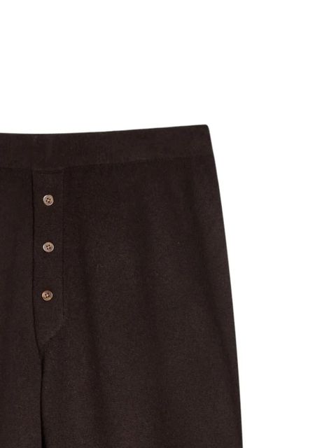 Guest In Residence Everywear wide-leg trousers - Brown