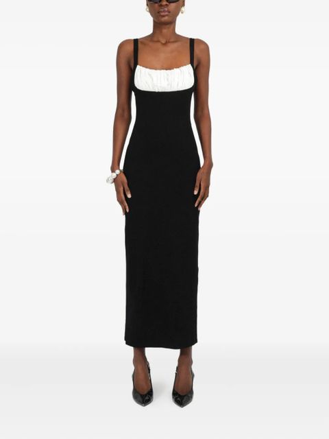 Rowen Rose sleeveless jersey midi dress - Black