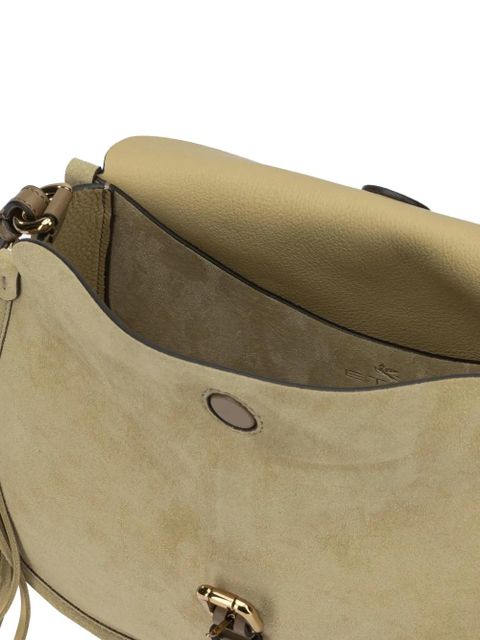 ETRO fringe-trimmed suede tote bag - Neutrals