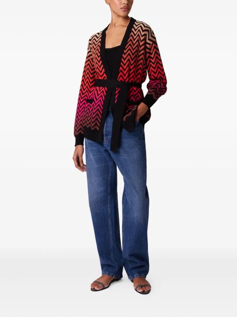 Missoni chevron-motif cardigan - Black