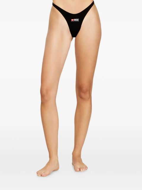 Diesel Micro-Punchy-D-Core thong (pack of three) - Black