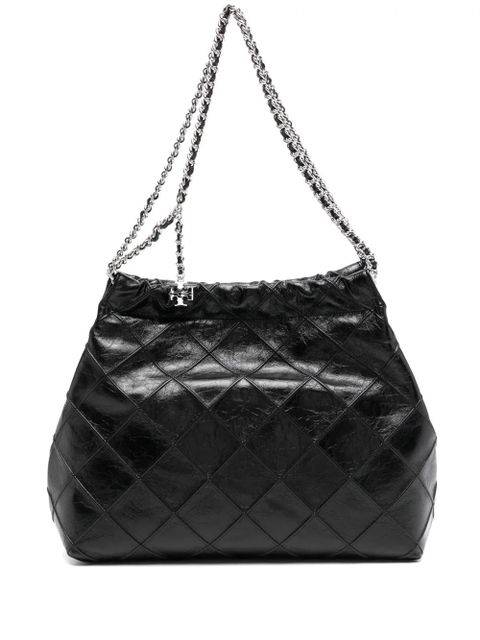 Tory Burch Fleming hobo bag - Black - zdjęcie produktu nr 1