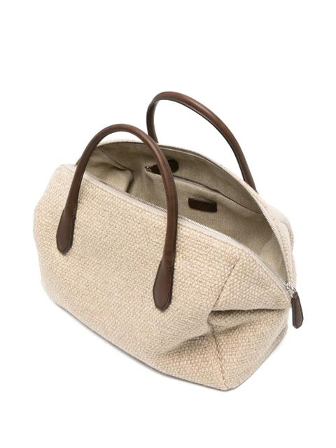 The Row Faye tote bag - Neutrals