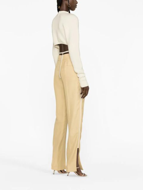 Jacquemus Le Pantalon Tibau trousers - Neutrals - zdjęcie produktu nr 2