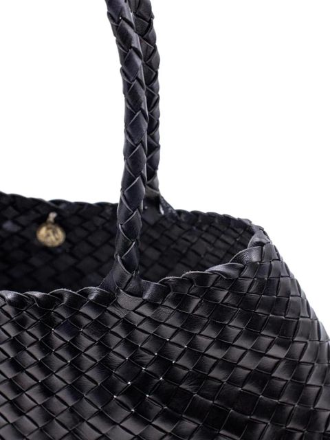 DRAGON DIFFUSION big Santa Croce tote bag - Black