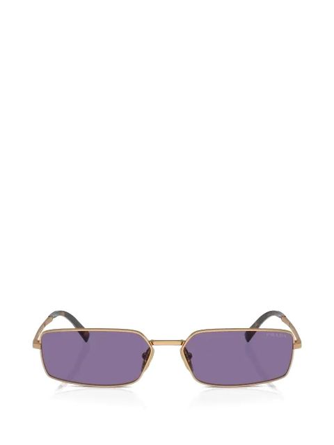 Prada Eyewear rectangle-frame sunglasses - Brown - zdjęcie produktu nr 1