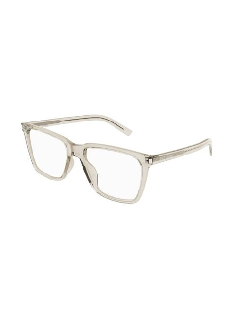 Saint Laurent Eyewear square-frame glasses - Neutrals - zdjęcie produktu nr 2