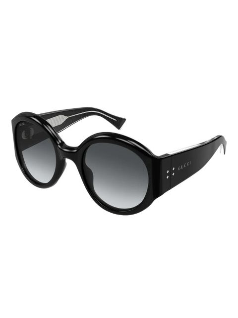 Gucci Eyewear round-frame sunglasses - Black - zdjęcie produktu nr 2